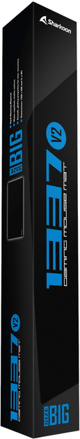 Ігрова поверхня Sharkoon 1337 V2 Gaming Big Black (4044951034321) - зображення 4