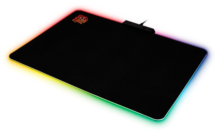 Podkładka gamingowa Ttesports Draconem RGB Cloth Edition Black (MP-DCM-RGBSMS-01) - obraz 2