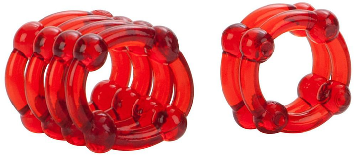 Два ерекційних кільця Colt Enhancer Rings колір червоний (11278015000000000) - зображення 2