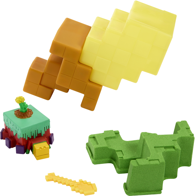 Zestaw do zabawy Mattel Minecraft Mini Mode Mining Figure HTL01 (194735192915) - obraz 5
