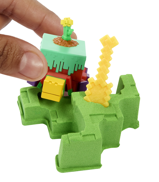 Zestaw do zabawy Mattel Minecraft Mini Mode Mining Figure HTL01 (194735192915) - obraz 6