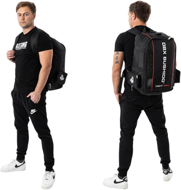 Сумка тренувальна 3 в 1 Bushido Premium DBX-SB-21 (5902539019339) - зображення 14