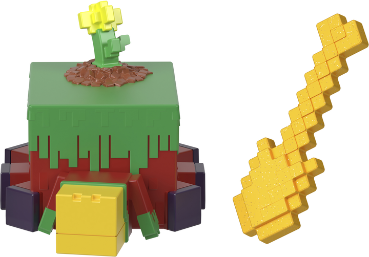 Zestaw do zabawy Mattel Minecraft Mini Mode Mining Figure HTL01 (194735192915) - obraz 3