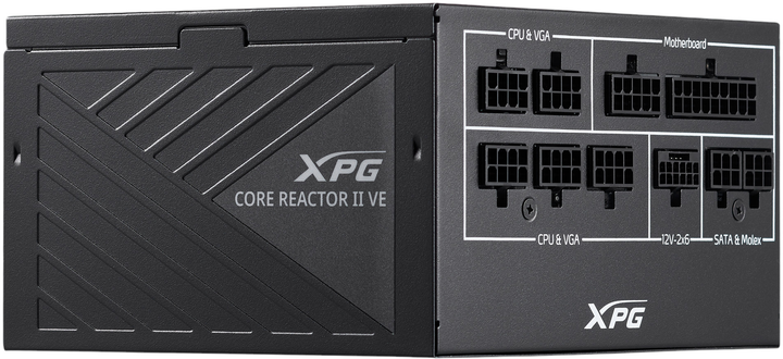 Блок живлення XPG CORE REACTOR II VE 750W Black (75261424) - зображення 1