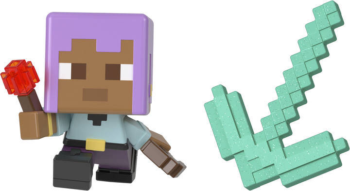 Zestaw do zabawy Mattel Minecraft Mini Mode Mining Figure HTL00 (194735192939) - obraz 4