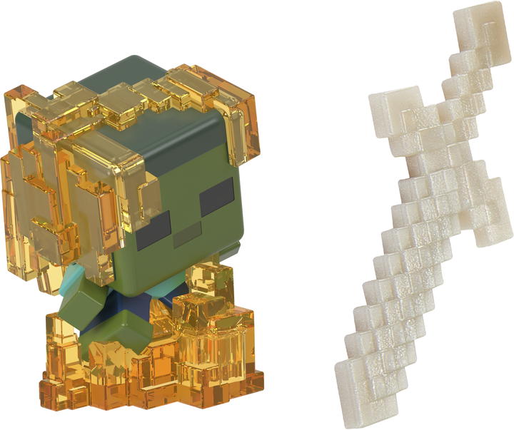 Zestaw do zabawy Mattel Minecraft Mini Mode Mining Figure HTL02 (194735192960) - obraz 4