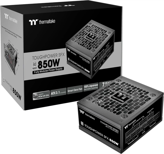 Блок питания Thermaltake Toughpower SFX Platinum 850W (PS-STP