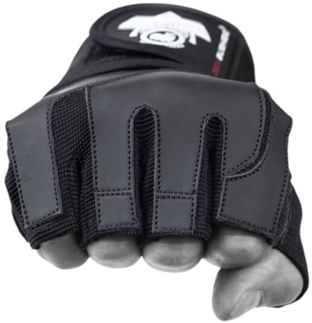 Рукавички для фітнесу Bushido GRIP-X WG-163 M Black (5904639192004) - зображення 5