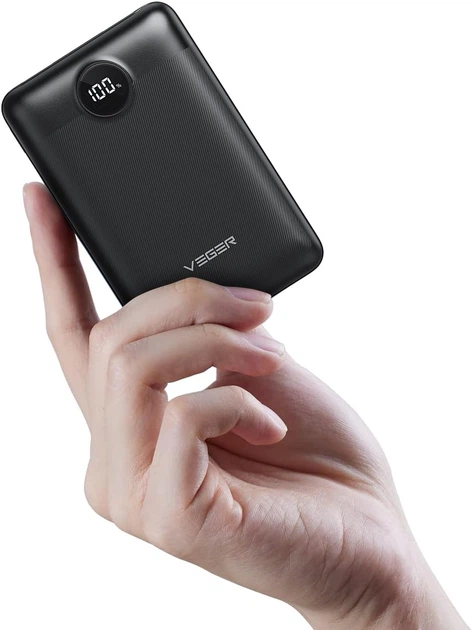 Портативное зарядное устройство Veger V2053 20000 mAh черный