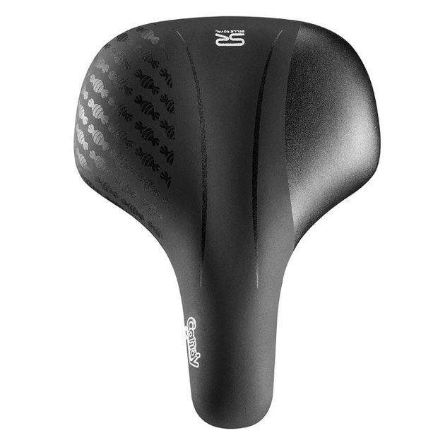 Сідло Selle Royal Junior CANDY, для 16"-24", Foam Matrix, оббивка Soft Touch, 230х172мм, 320г, жіноче, чорне, (арт.SAD-44-76) 