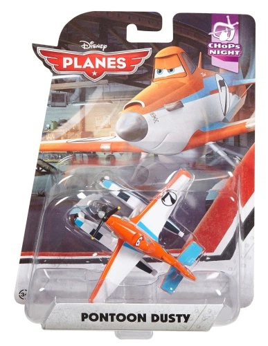 Машинка Disney Самолет Planes Racing Dusty with Pontoons Diecast