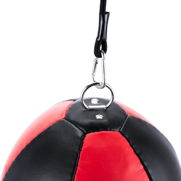 Piłka bokserska Bushido 76 cm Black/Red (5902539010053) - obraz 3