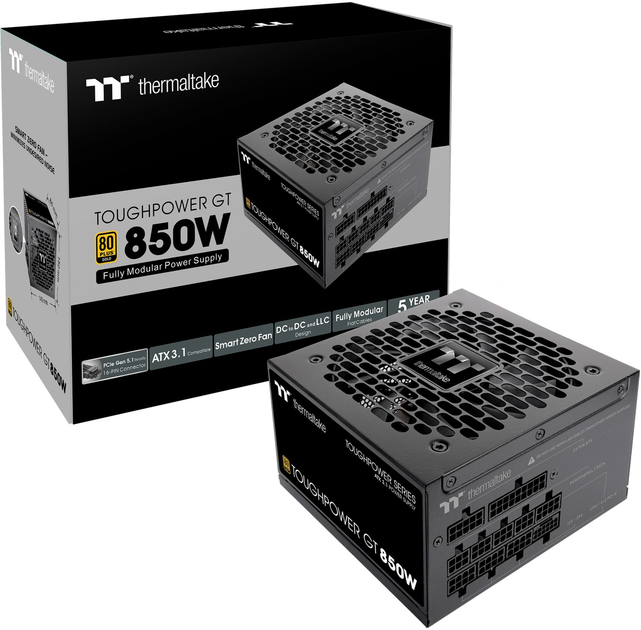 Блок живлення Thermaltake Toughpower GT 850W (PS-TPT-0850FNFAGE-3) - зображення 7