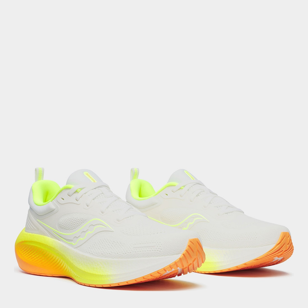Мужские кроссовки для бега Saucony Surge 3 S28215-100 42.5 (9US) 27 см White/Citron (195020825853) 