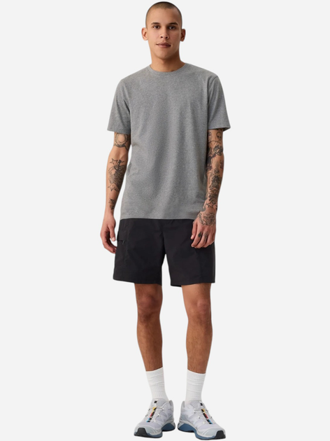 Koszulka męska bawełniana długa Gap 440775-08 XXL Szara - obraz 3