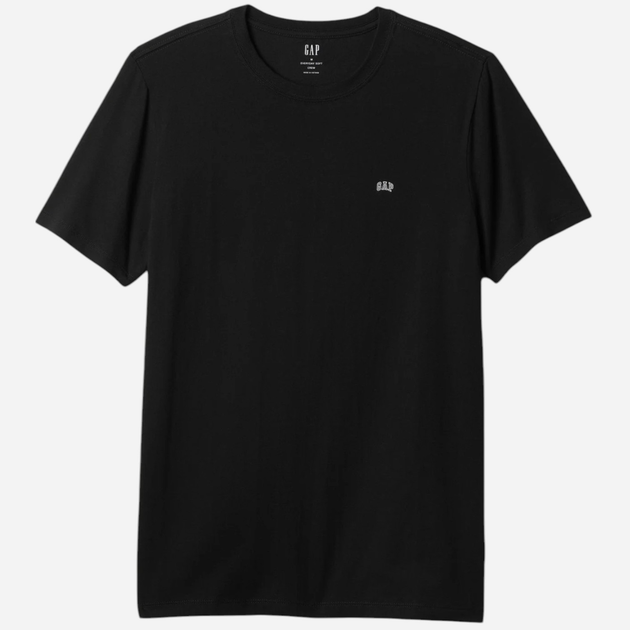Футболка бавовняна довга чоловіча Gap 502022-02 XXL Чорна (1200135877020) - зображення 4