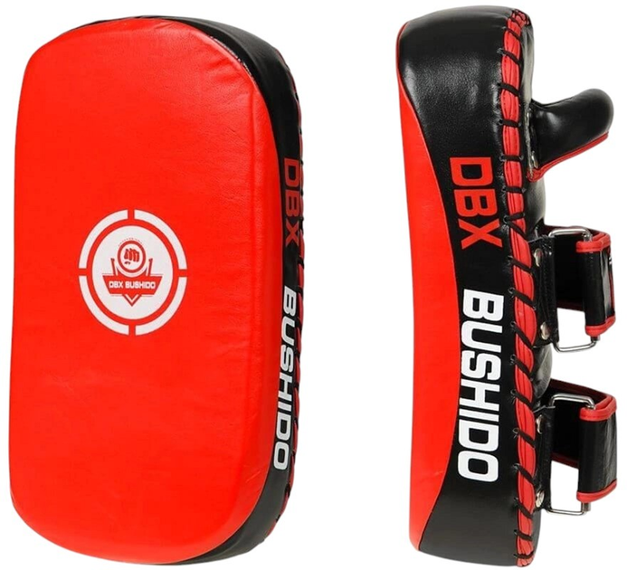 Тренувальний щит Bushido PAO ARS-1201a Black-Red (5902539014587) - зображення 3