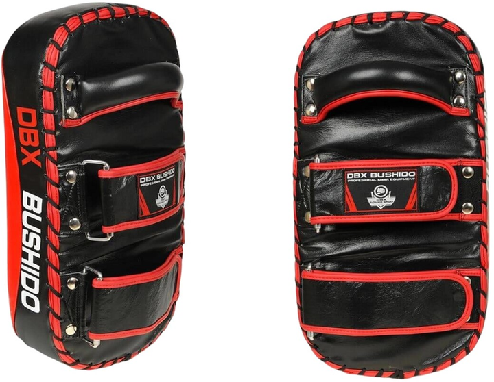 Тренувальний щит Bushido PAO ARS-1201a Black-Red (5902539014587) - зображення 5