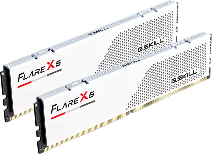 Оперативна пам'ять G.Skill DDR5-6000 65536MB PC5-48000 (Kit of 2x32768MB) Flare X5 White (F5-6000J2836G32GX2-FX5W) - зображення 2