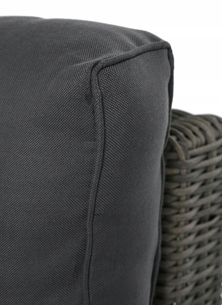 Zestaw mebli ogrodowych OTE Palermo mini set szary (OTE-004-PALERMO-MINI-SET-GREY) - obraz 10