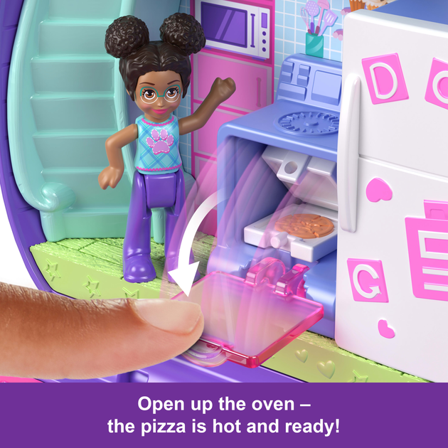Zestaw do zabawy Polly Pocket Sleepover Puppy JCR38 (194735274901) - obraz 6