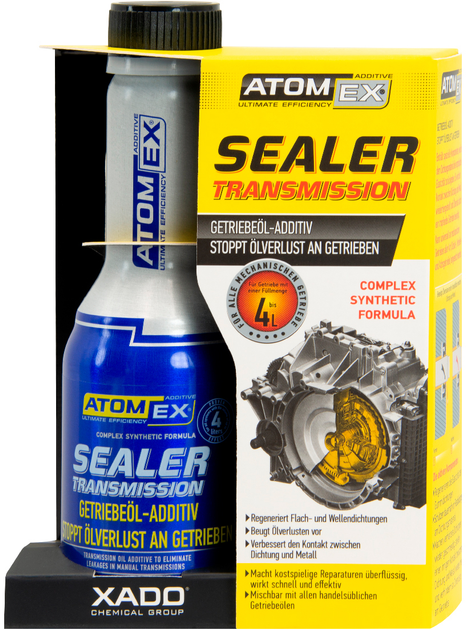 Стоп-теча для трансмісії Atomex Sealer Transmission 250 мл (XA 42813_3) від Rozetka на платформі USKIDKA Акція на Стоп-теча для трансмісії Atomex Sealer Transmission 250 мл (XA 42813_3) від Rozetka