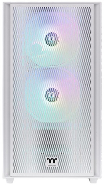 Obudowa Thermaltake Versa H16 TG ARGB White (CA-1Y8-00S6WN-01) - obraz 3