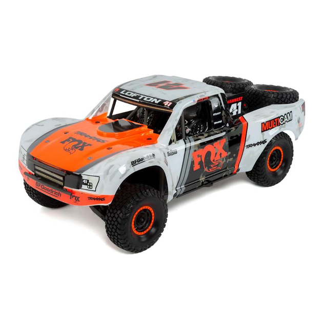 Машинка на радіокеруванні Traxxas Unlimited Desert Racer UDR 6S RTR 4WD Race Truck LED Lights (Fox 85086-4) - зображення 5