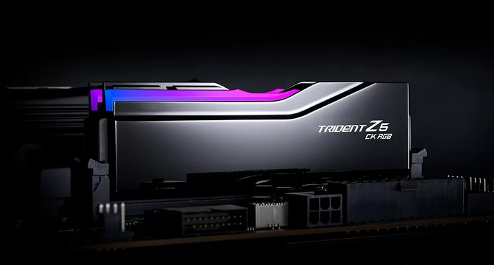 Pamięć RAM G.Skill DDR5-8400 49152MB PC5-67200 (Kit of 2x24576) Trident Z5 CK RGB Black (F5-8400C4052G24GX2-TZ5CRK) - obraz 6