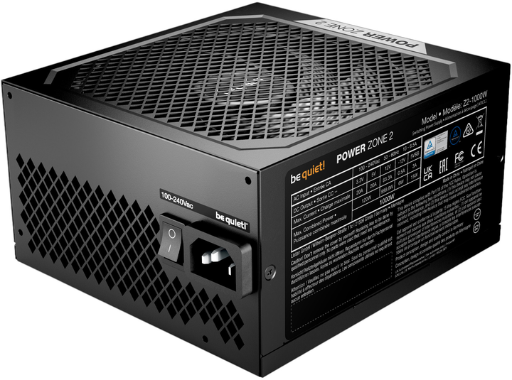 Zasilacz be quiet! POWER ZONE 2 1000W Black (BP008EU) - obraz 4