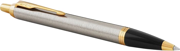 Zestaw Parker IM Brushed Metal GT Długopis + Długopis Rollerball Czarne (3026980932176) - obraz 5