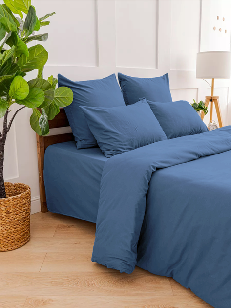 Набір Good-Dream підковдра 200х220 + 2 наволочки 50х70 microfiber Blue від Rozetka на платформі USKIDKA Акція на Набір Good-Dream підковдра 200х220 + 2 наволочки 50х70 microfiber Blue від Rozetka