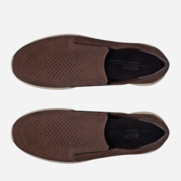 Buty wsuwane męskie ECCO Irving 51164402178 46 Brązowe (194890155527) - obraz 6