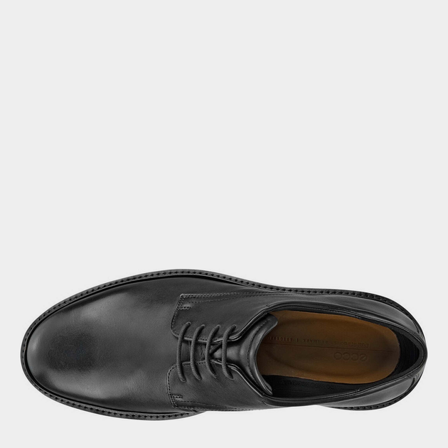 Buty derby męskie skórzane Ecco Metropole London 52560401001 44 Czarne (194891325561) - obraz 6