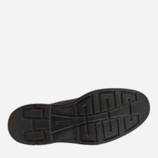 Buty derby męskie skórzane Ecco Metropole London 52560401482 47 Ciemnobrązowe (194891326643) - obraz 9