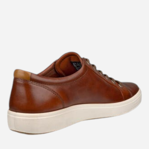 Чоловічі кеди низькі Ecco Soft 7 M 43000401053 45 Коричневі (194891586566) - зображення 4