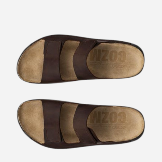 Klapki męskie Ecco Cozmo M 50090402667 44 Ciemnobrązowe (194891402682) - obraz 6