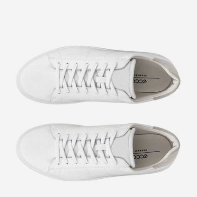 Sneakersy męskie skórzane ECCO Street Lite 52130458336 46 Białe (194890644120) - obraz 6