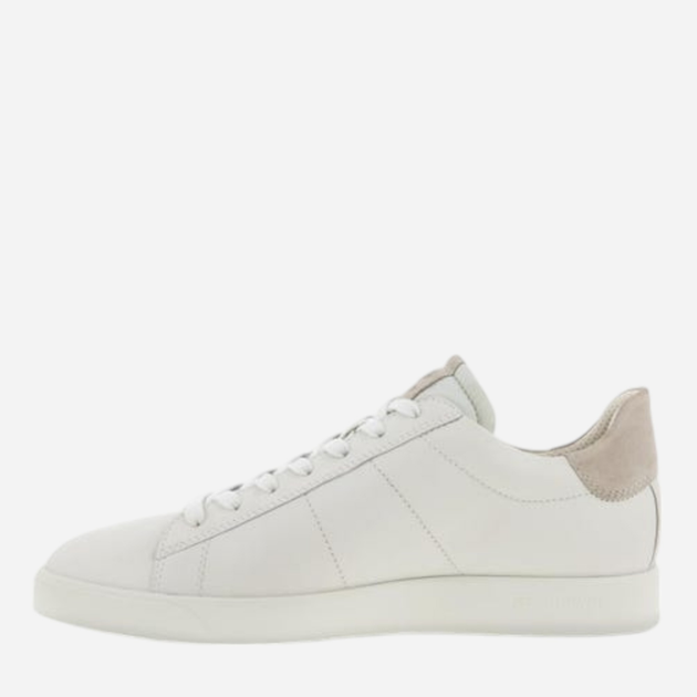 Sneakersy męskie skórzane do kostki Ecco Street Lite M 52130458336 47 Białe (194890644137) - obraz 9