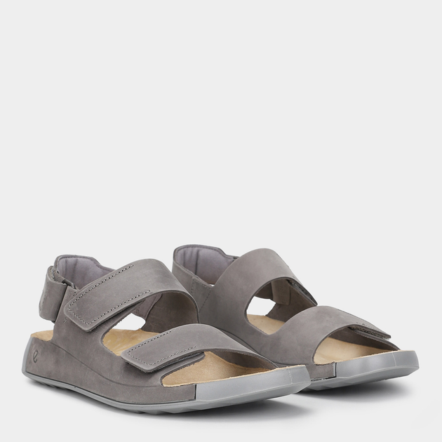 Sandały męskie skórzane Ecco Cozmo M 50094402013 45 Szare (194891764674) - obraz 3