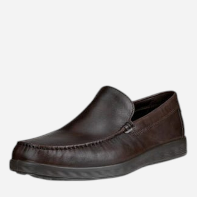 Mokasyny męskie skórzane Ecco S Lite Moc M 54051401482 45 Brązowe (194890066359) - obraz 3