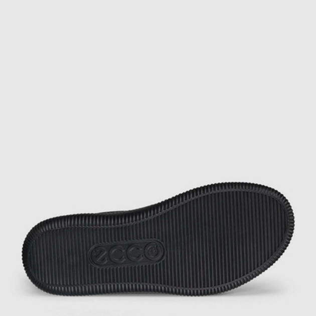 Sneakersy męskie skórzane do kostki Ecco Soft Zero M 53776401001 47 Czarne (194891610803) - obraz 4