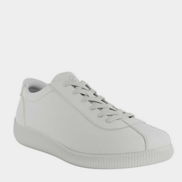 Чоловічі кеди низькі Ecco Soft Zero M 53776401007 43 Білі (194891610582) - зображення 2