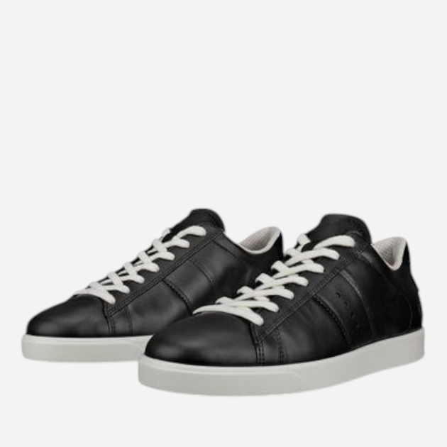 Sneakersy damskie ze skóry naturalnej ECCO Street Lite W 21280351052 37 Czarne (194890632073) - obraz 4