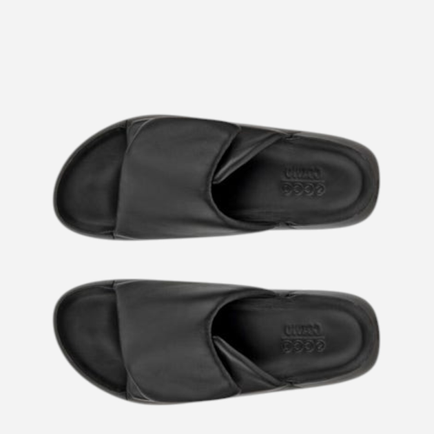 Жіночі шльопанці Ecco Cozmo PF W 20668301001 38 Чорні (194891837101) - зображення 5