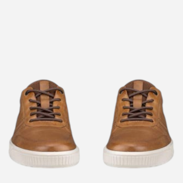 Sneakersy męskie skórzane do kostki Ecco Byway 50167402034 43 Brązowe (194891880626) - obraz 4