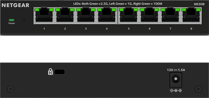 Przełącznik Netgear MS308 (MS308-100EUS) - obraz 7