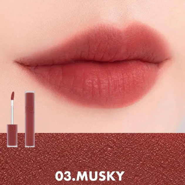 Tint do ust Rom&nd Blur Fudge 03 Musky 5 g (8809625244477) - obraz 3