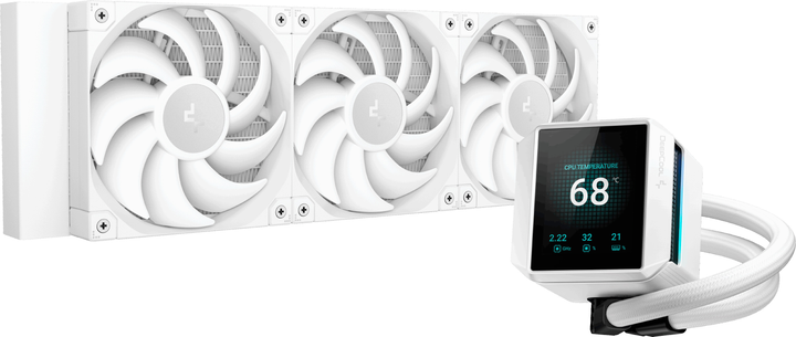 Система водяного охолодження DeepCool Mystique 360 White (R-LX360-WHDSNMP-G-1) - зображення 1