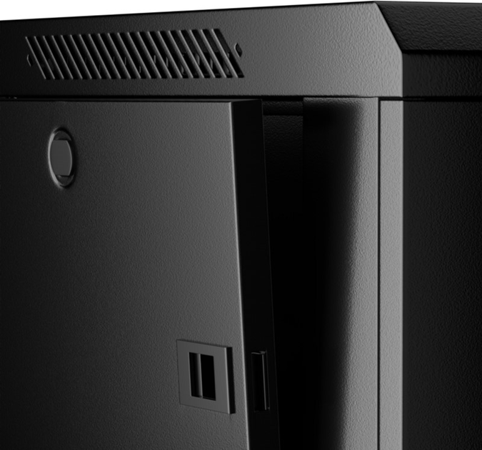 Серверна підвісна шафа Netrack 19" 18U 600x450 Black (019-180-645-022) - зображення 6